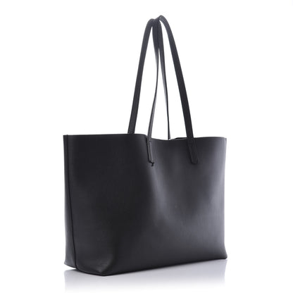 Saint Laurent Calfskin Large Shopping Tote Black 3 of 12
