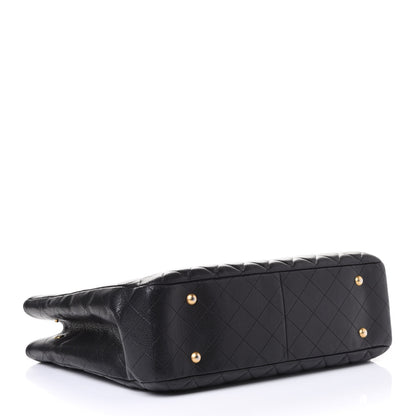Chanel Caviar Quilted Large Shopping Tote Black 3 of 5