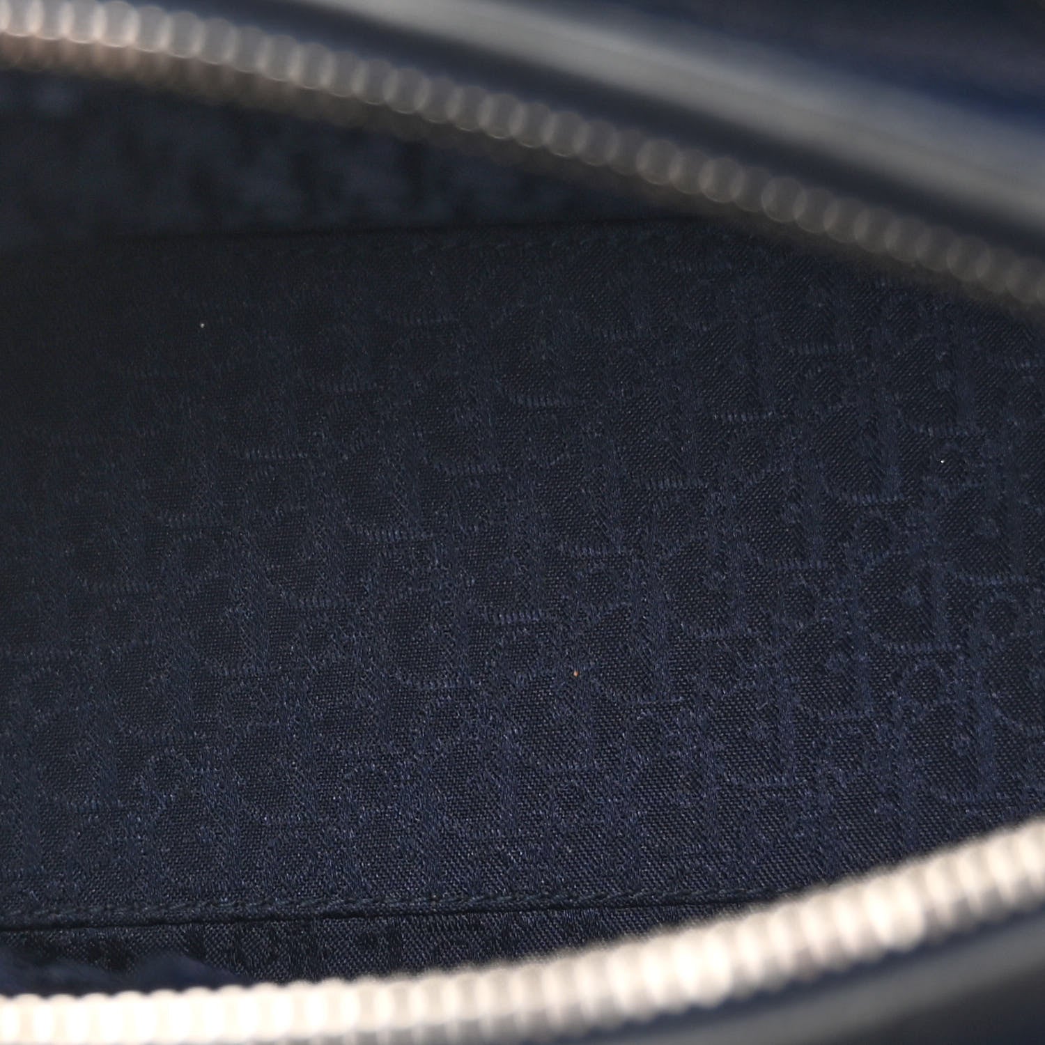 Christian Dior Lambskin Cannage Medium Lady Dior Navy Blue 5 of 13