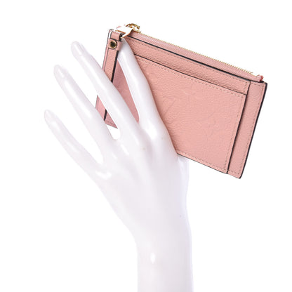 Louis Vuitton Empreinte Zipper Card Holder Rose Poudre 2 of 7