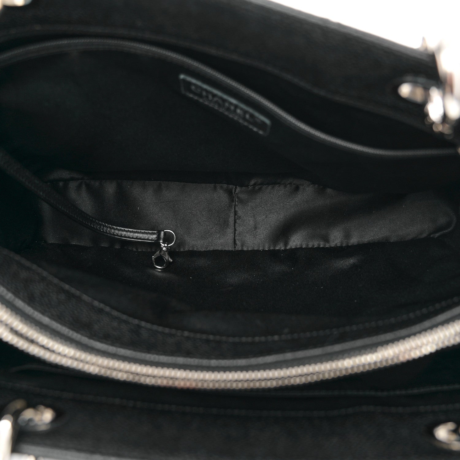Chanel Caviar Quilted Grand Shopping Tote GST Black 5 of 11