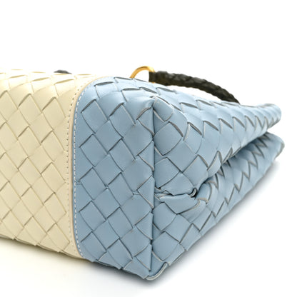 Bottega Veneta Nappa Intrecciato Medium Andiamo Shoulder Bag Sea Salt Ice Kaki 9 of 9