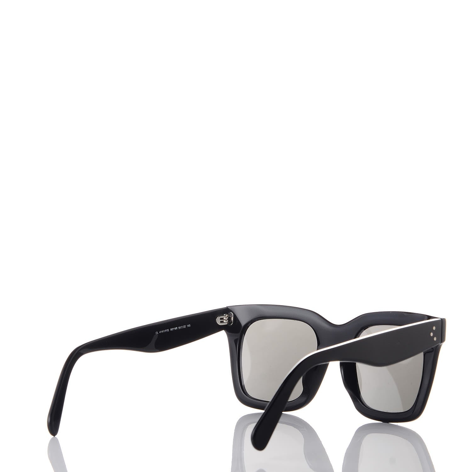 Celine Luca Sunglasses CL 41411/F/S Black 4 of 7