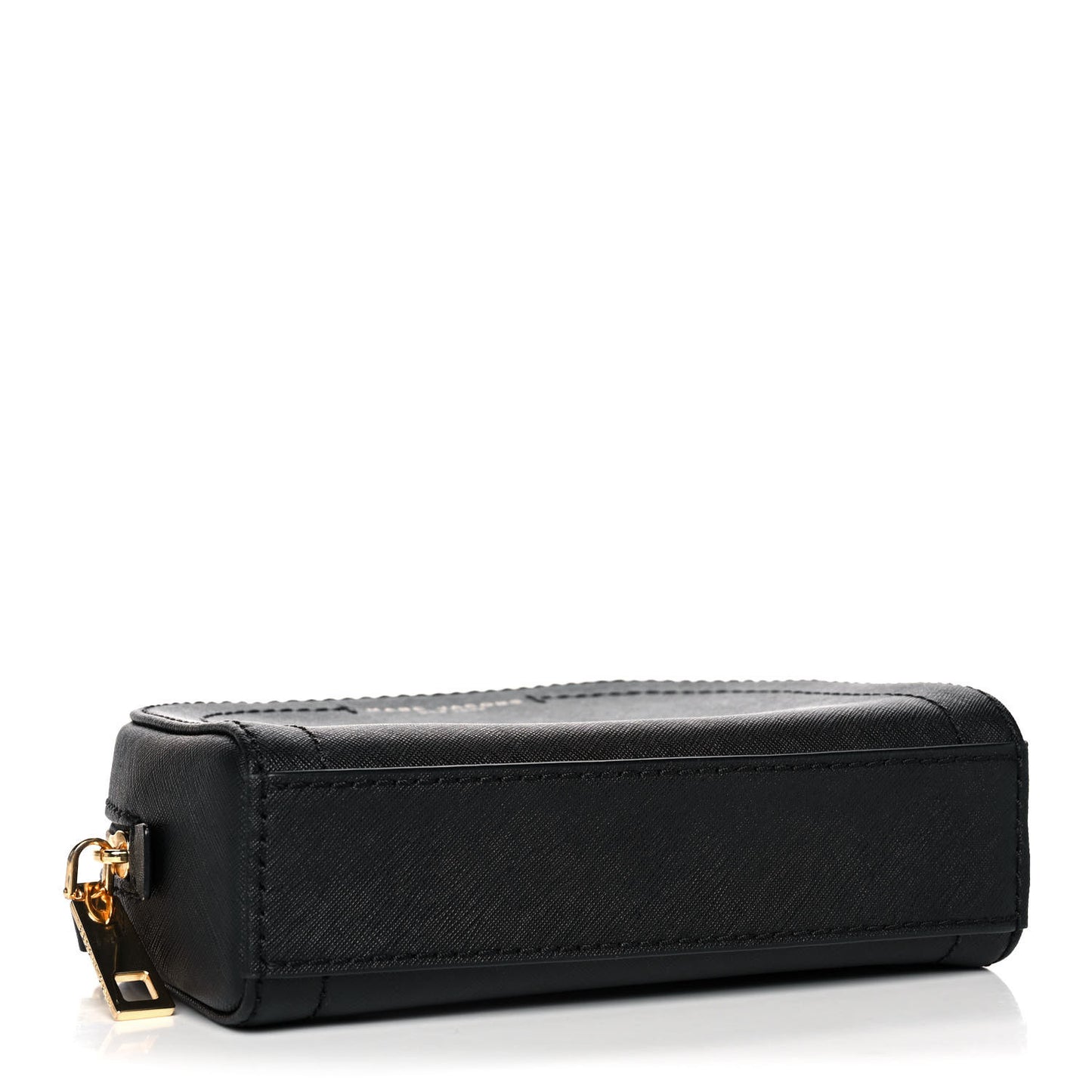 Saffiano Playback Boxed Dome Crossbody Black