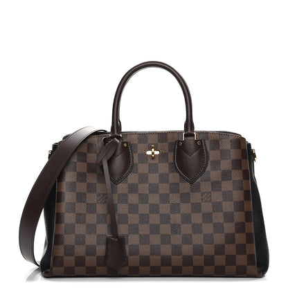 Louis Vuitton Cuir Taurillon Damier Ebene Normandy Black 1 of 8