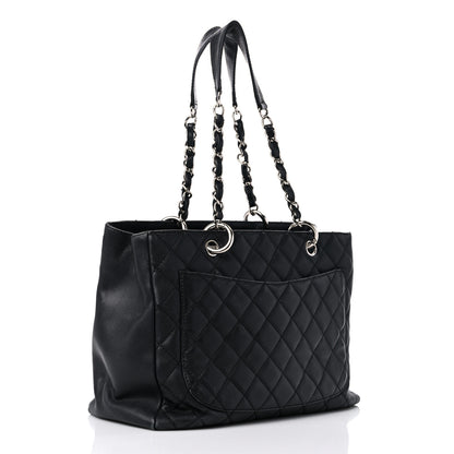 Chanel Caviar Quilted Grand Shopping Tote GST Black 3 of 24