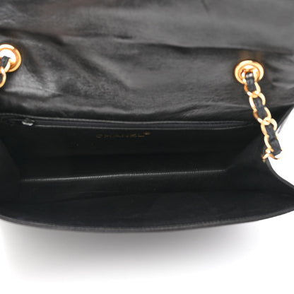 Chanel Lambskin Quilted CC Small Single Flap Black 5 of 14