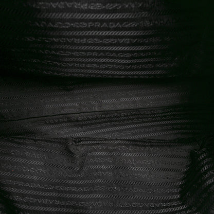 Prada Tessuto Nylon Saffiano Vela Tote Tote Black 5 of 9
