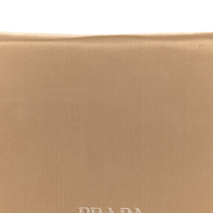 Prada Satin Strap Clutch Gold 8 of 13
