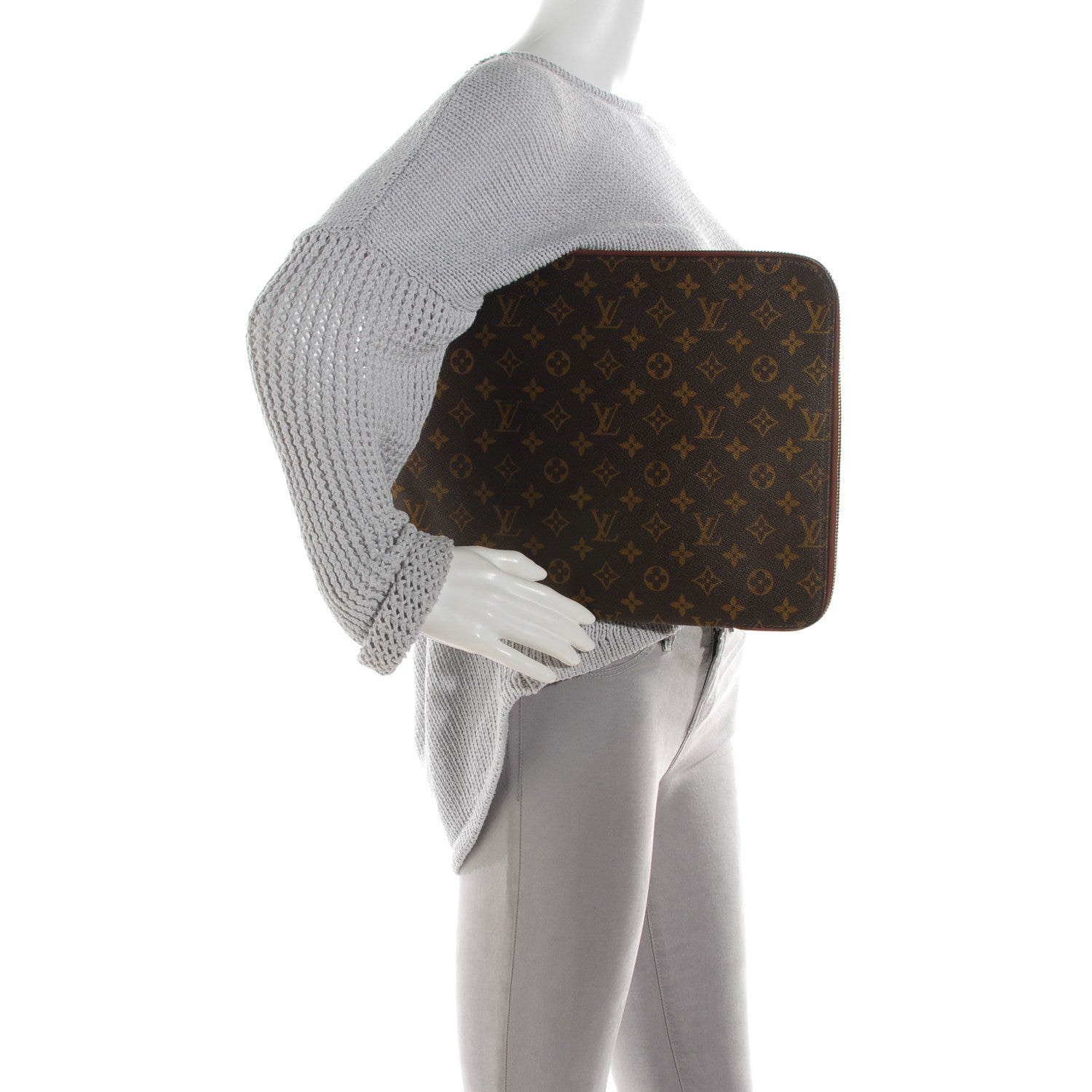 Louis Vuitton Monogram Poche Documents Portfolio Case 39 2 of 5