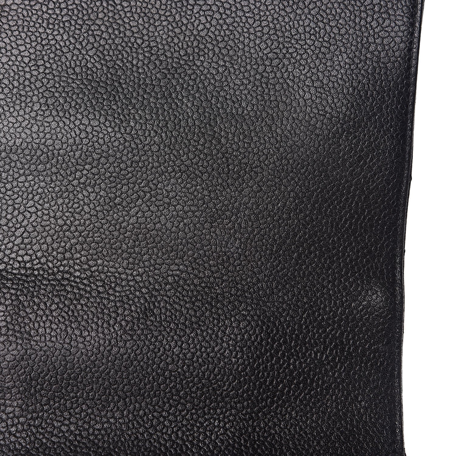 Chanel Caviar Quilted Jumbo Kelly Flap Black 11 of 13