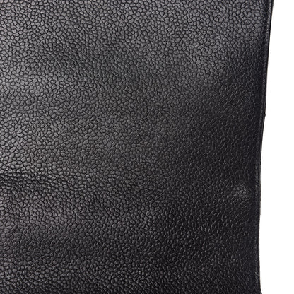 Chanel Caviar Quilted Jumbo Kelly Flap Black 11 of 13