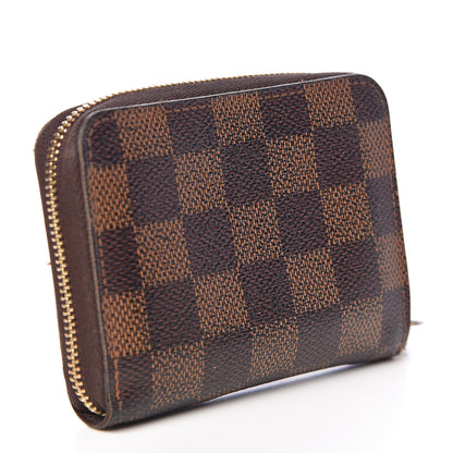 Louis Vuitton Damier Ebene Zippy Coin Purse 3 of 8