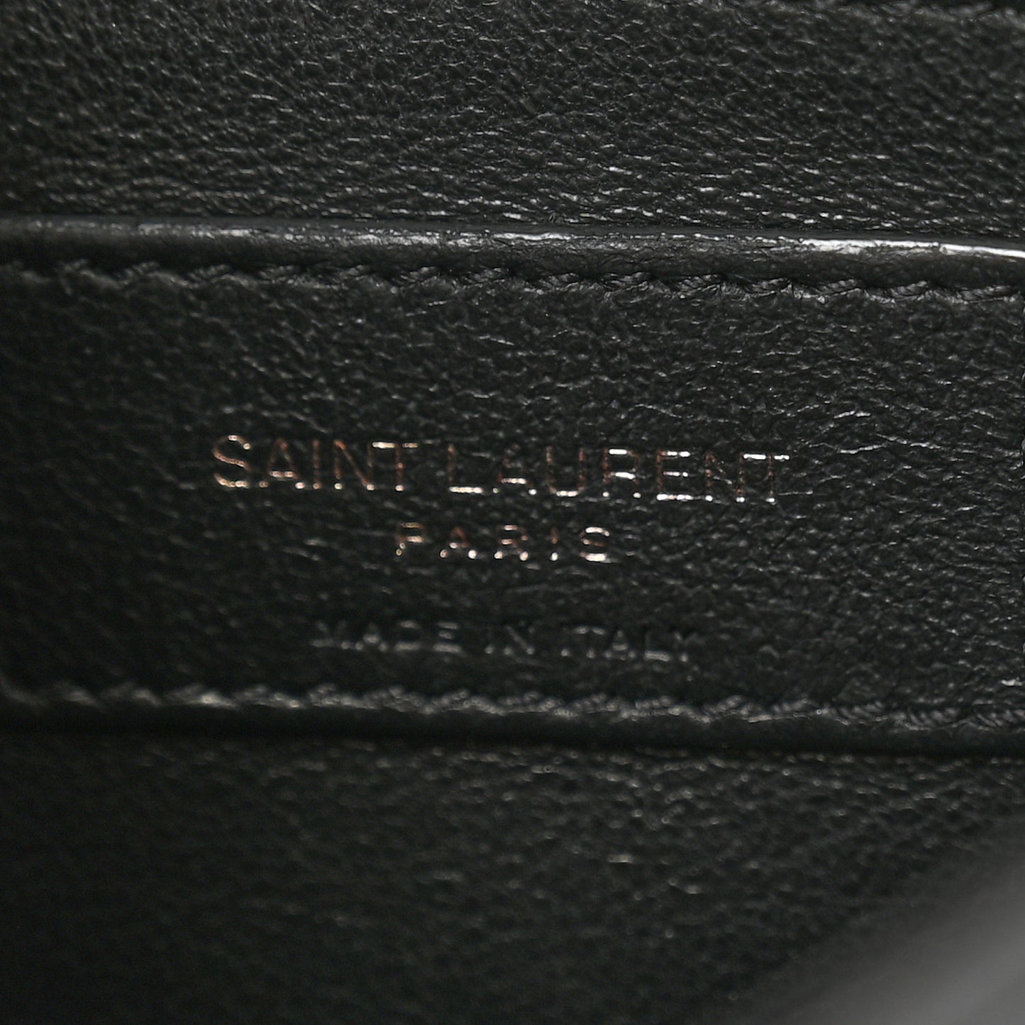 Crinkled Calfskin Matelasse Monogram Baby Niki Chain Satchel Black