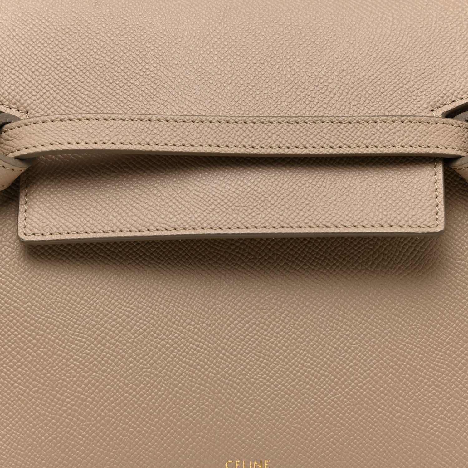 Celine Grained Calfskin Nano Belt Bag Light Taupe 7 of 10