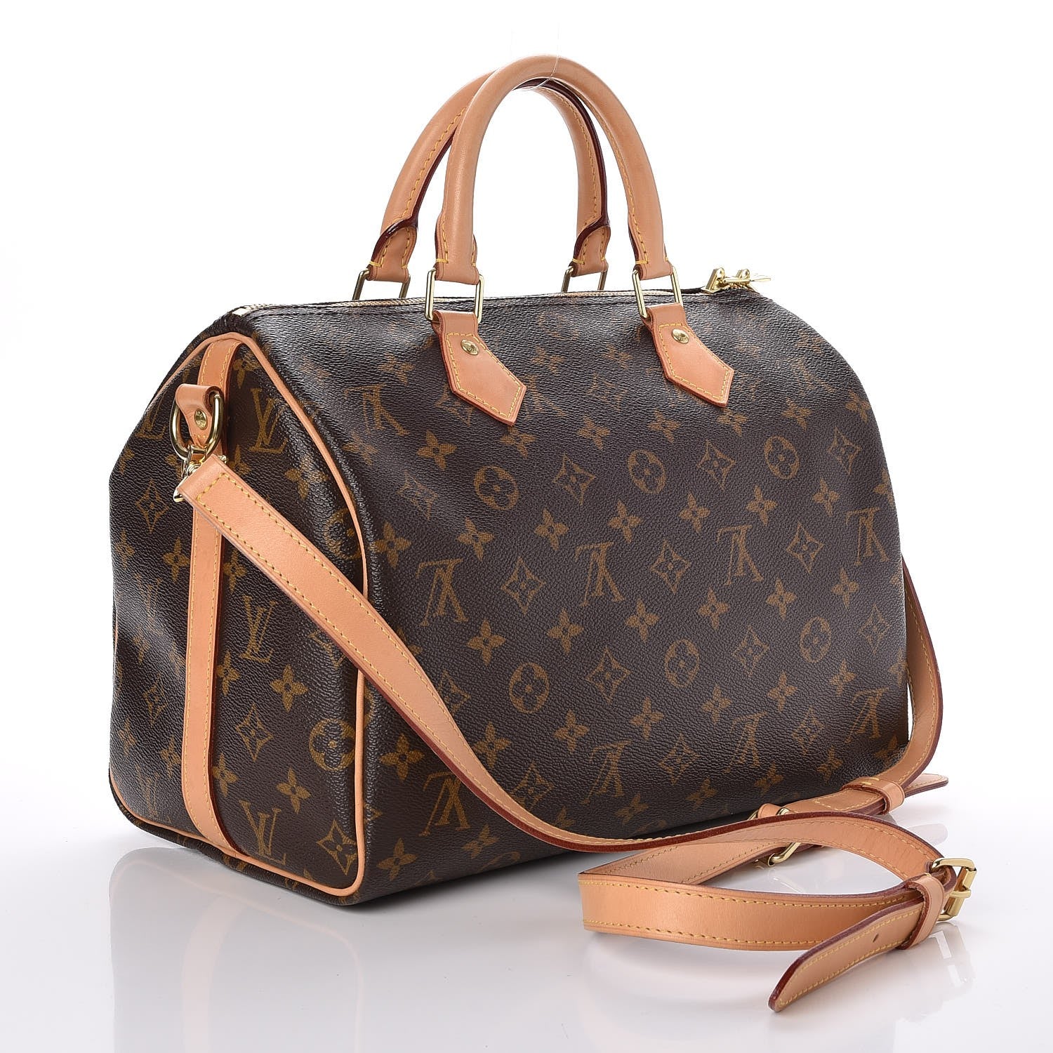 Louis Vuitton Monogram Speedy Bandouliere 30 3 of 9