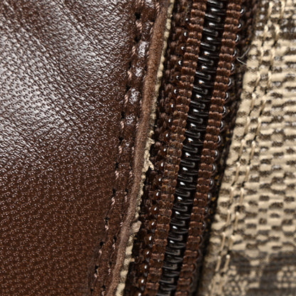 Gucci GG Supreme Monogram Malaga Kid Blondie 55mm Ankle Boots 38.5 Beige Ebony New Acero 9 of 10