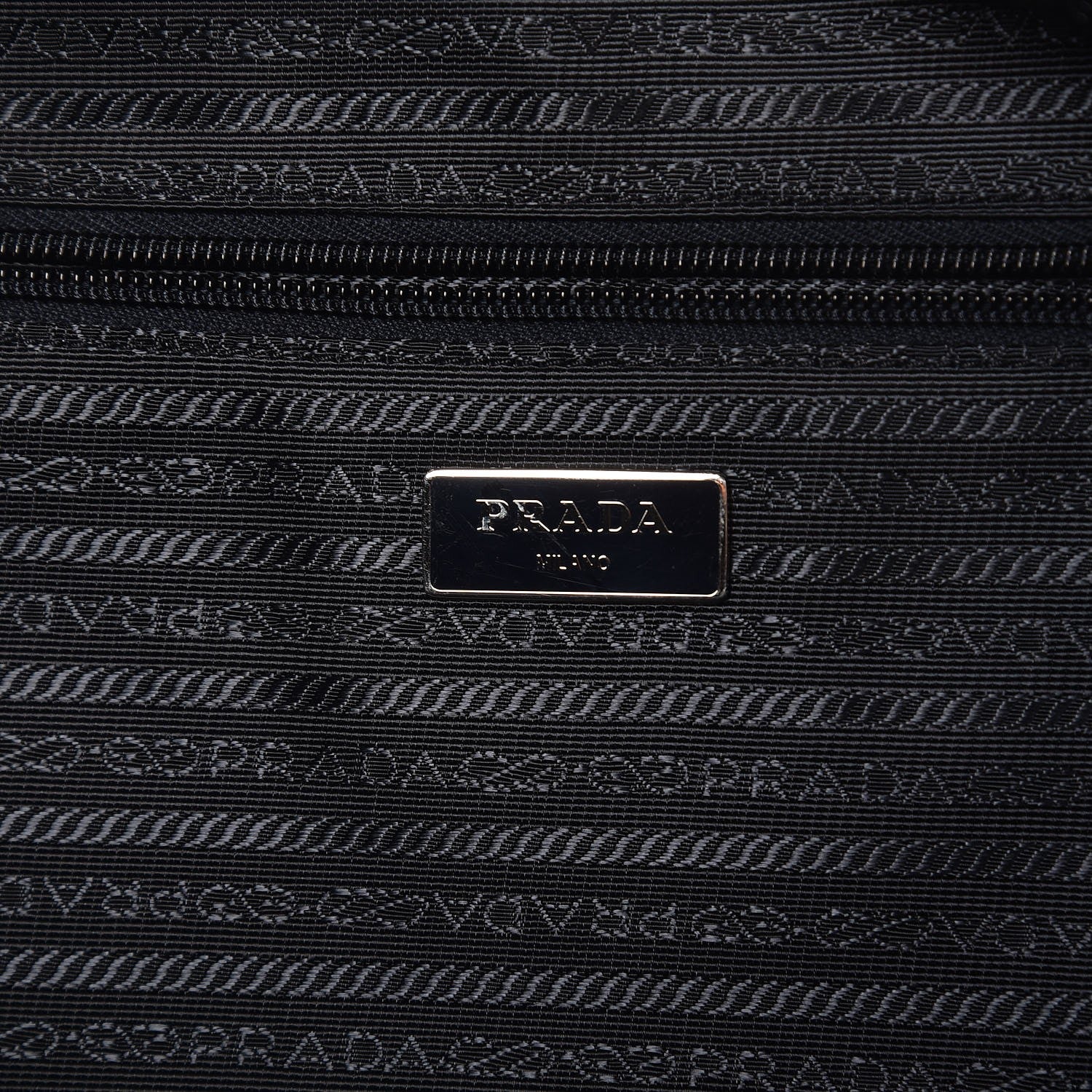Prada Tessuto Nylon Saffiano Duffel Bag Blue 6 of 8