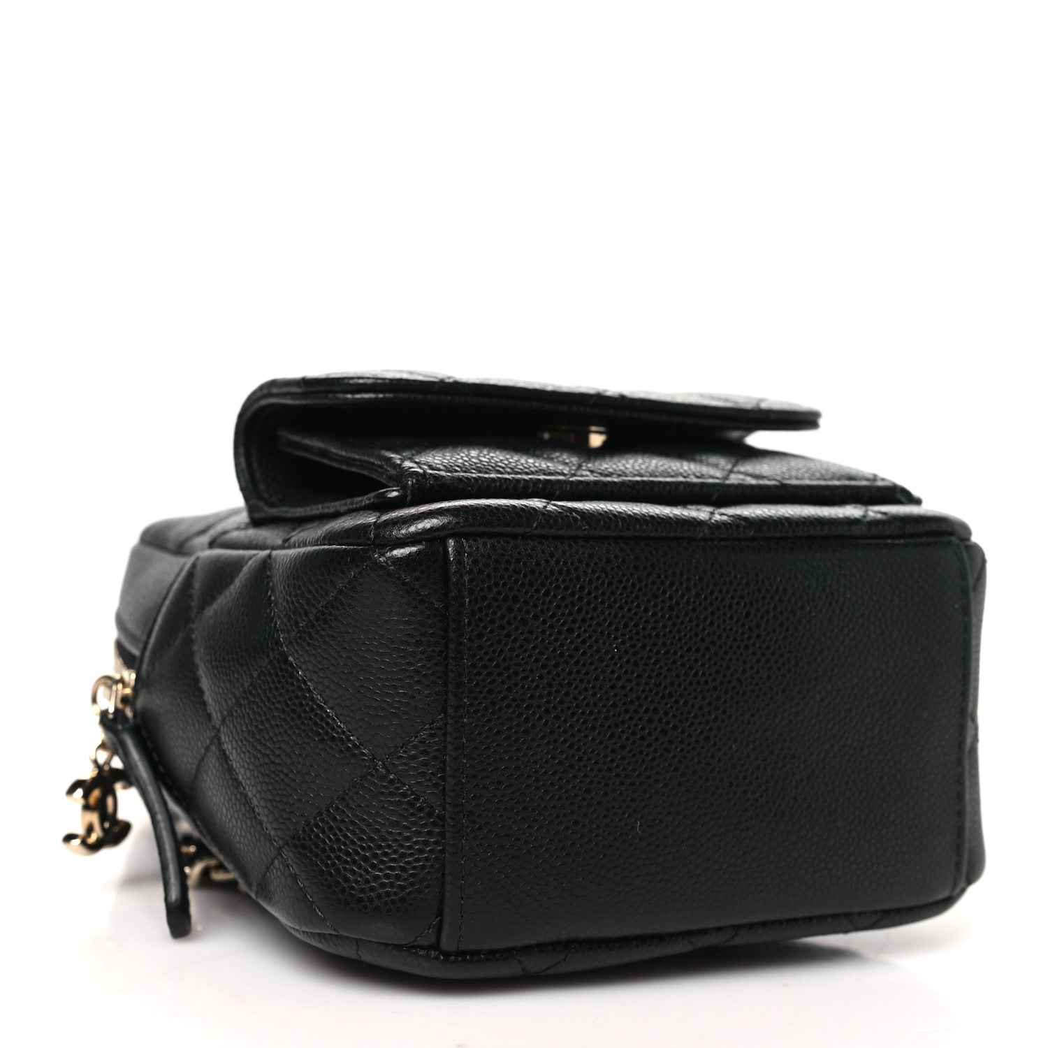 Chanel Caviar Quilted CC Mini Classic Backpack Black 4 of 11