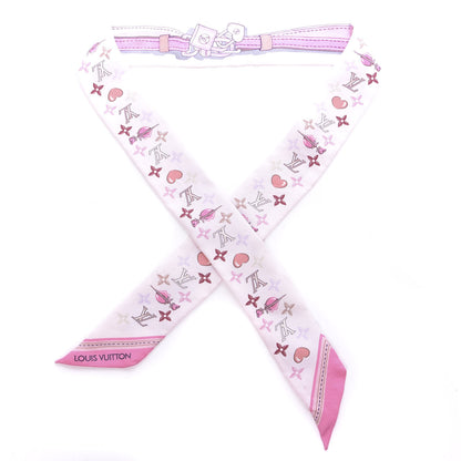 Louis Vuitton Silk Monogram A la Folie BB Bandeau Light Pink 1 of 6