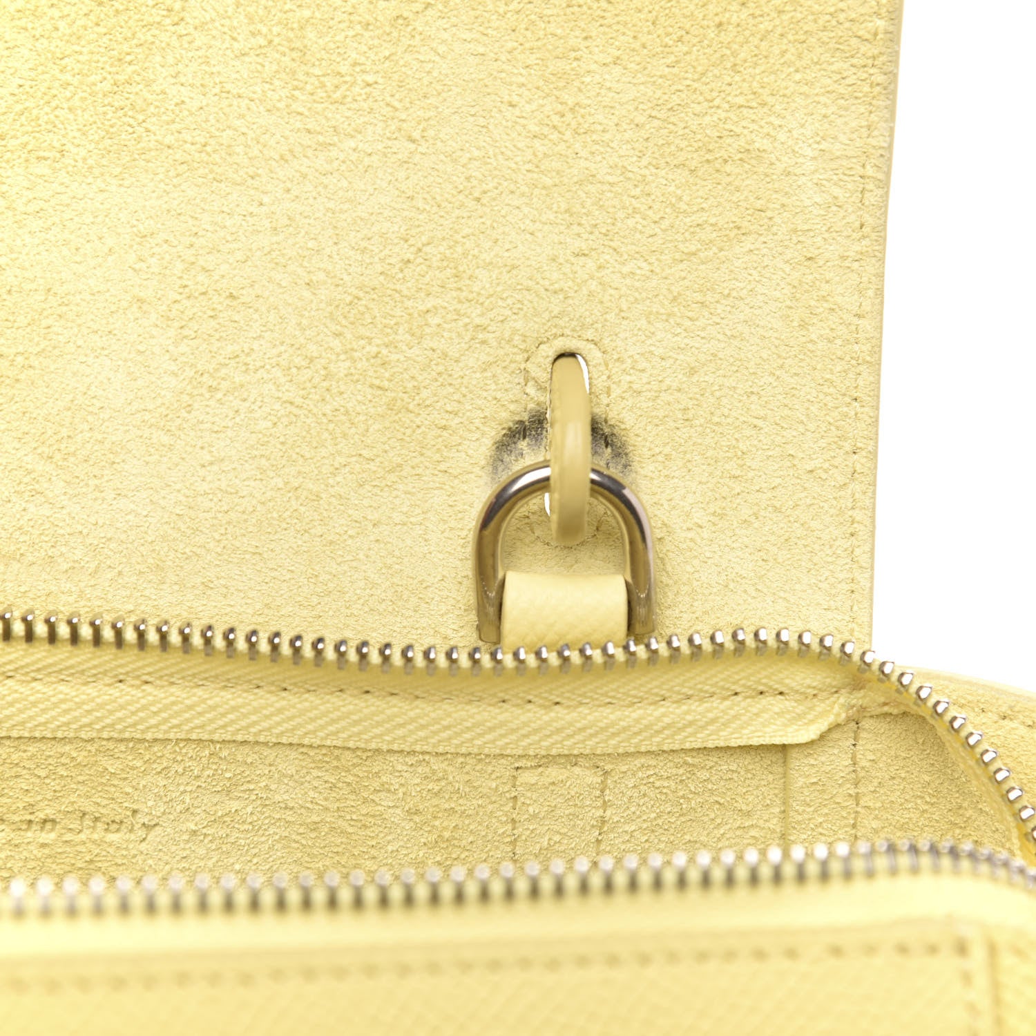 Celine Grained Calfskin Nano Belt Bag Citrus 10 of 11