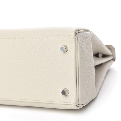 Hermes Matte Alligator Togo Kelly Retourne 28 Beton 38 of 41
