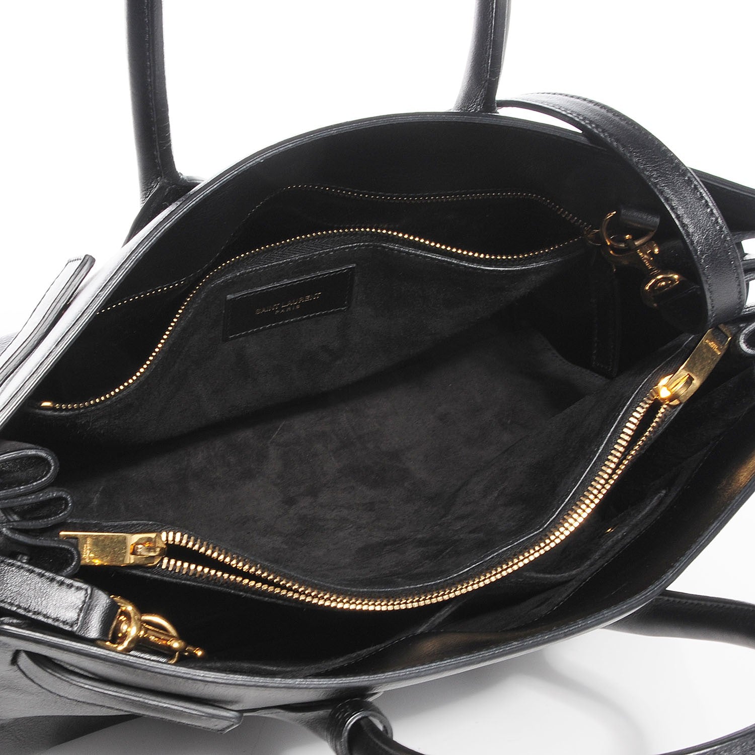 Saint Laurent Calfskin Small Sac De Jour Black 5 of 8