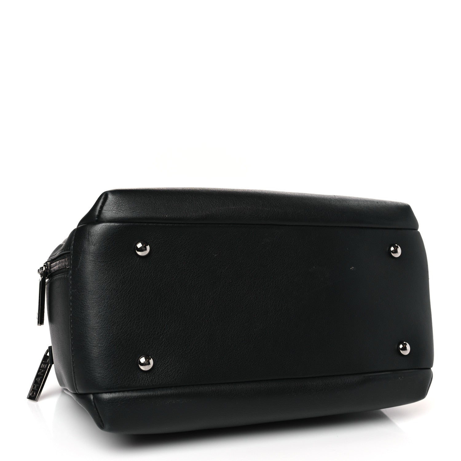 Chanel Calfskin Small Trendy CC Bowling Bag Black 4 of 9