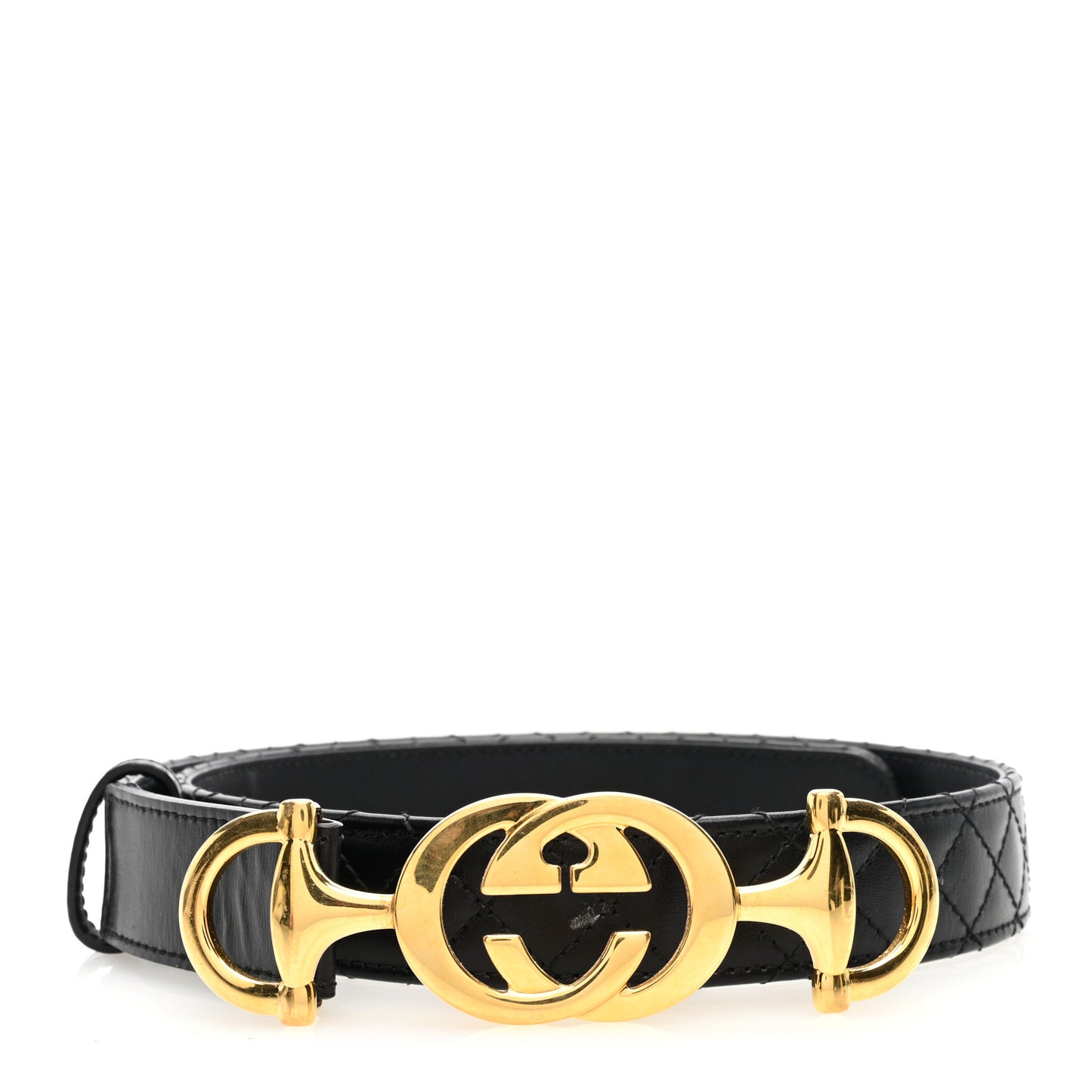 Calfskin Trapuntata Zumi 30mm Belt 75 30 Black