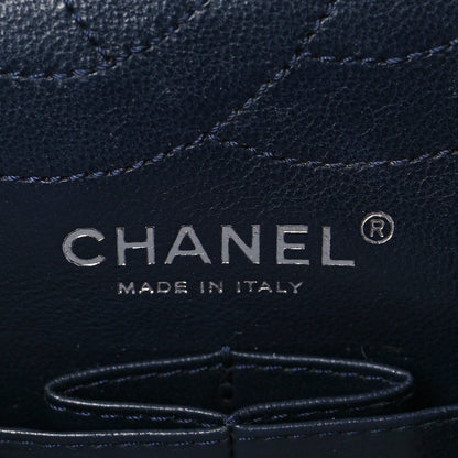 Chanel Aged Calfskin Quilted 2.55 Reissue 226 Flap Navy Blue 6 of 10