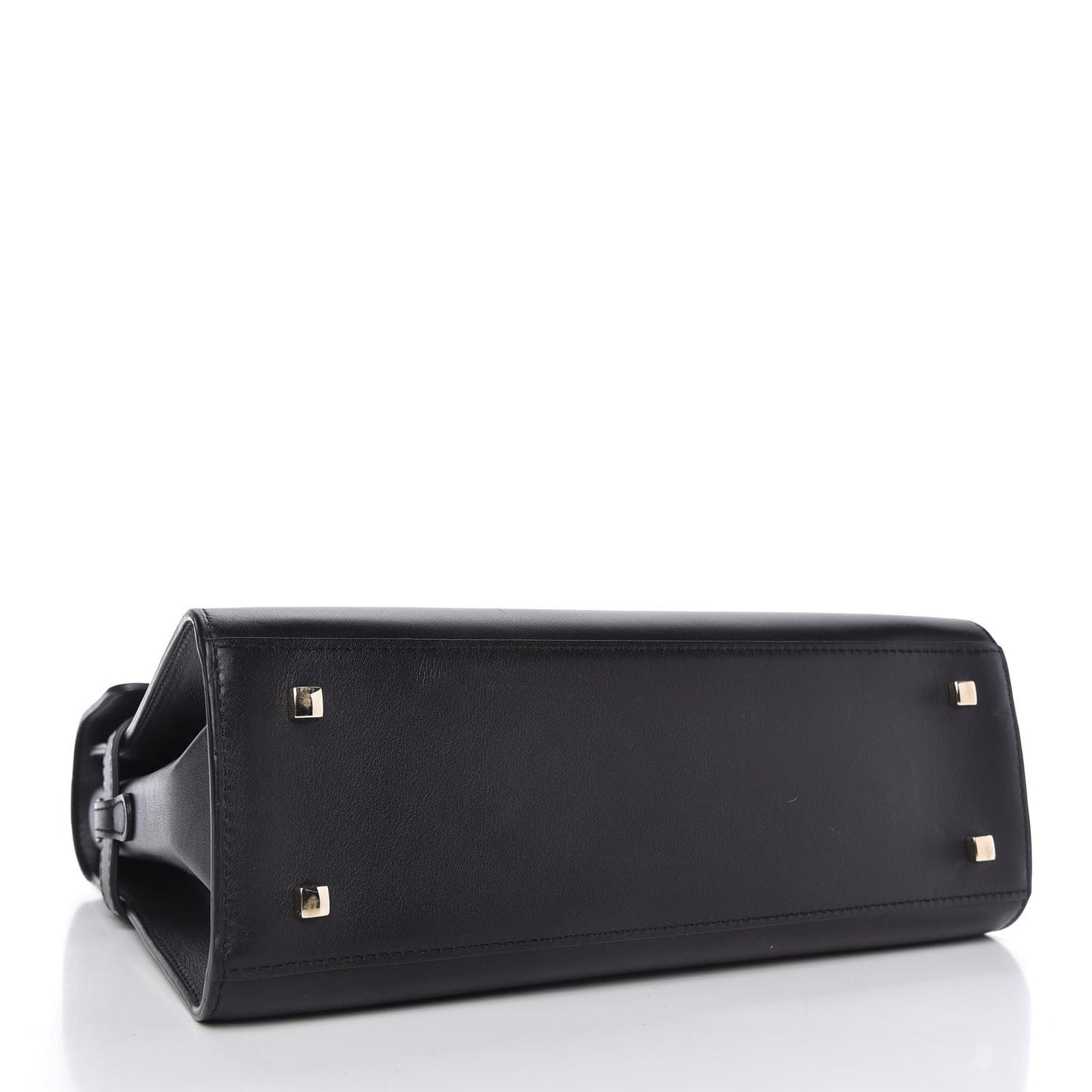 Calfskin MM Tempete Satchel Black