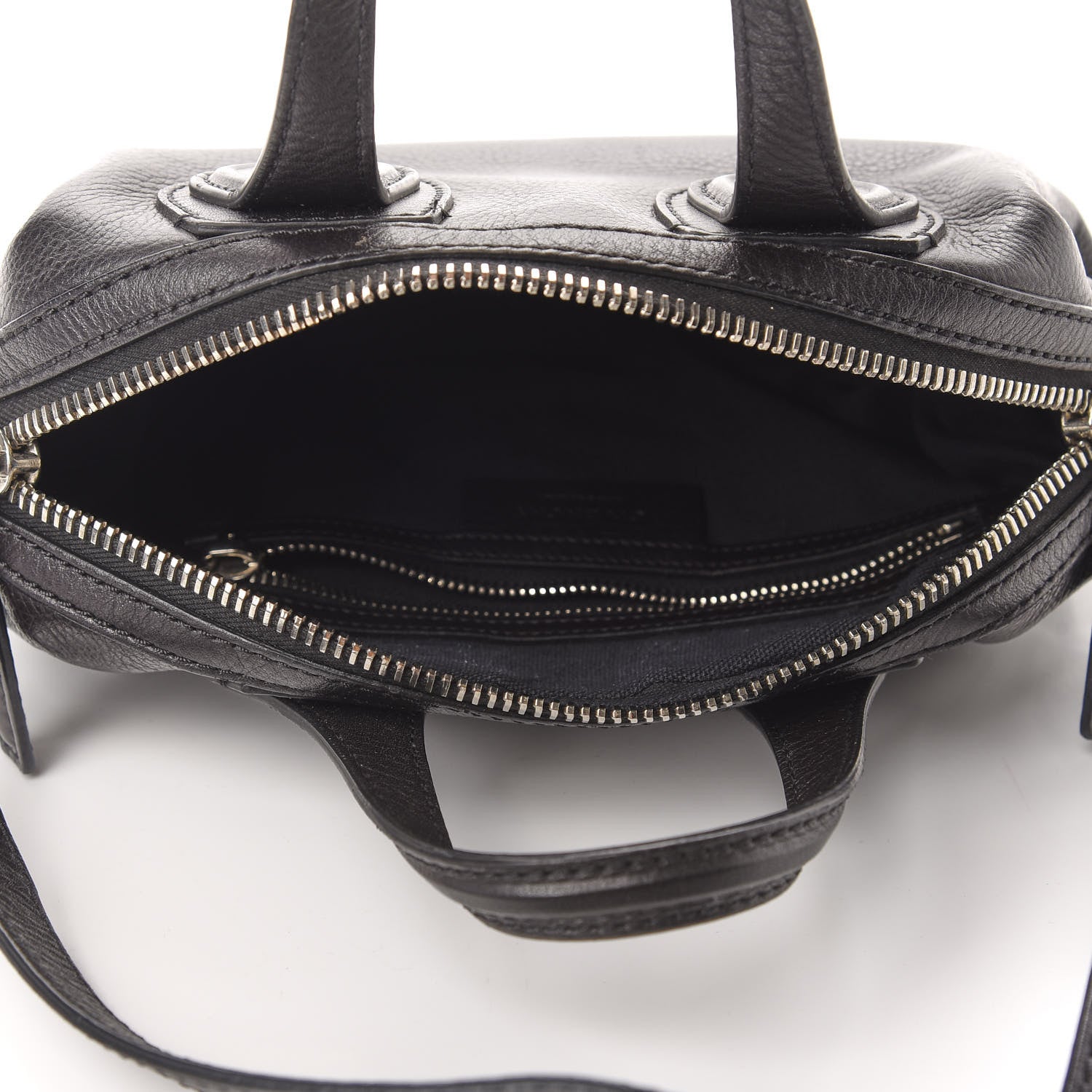 Givenchy Waxed Calfskin Micro Nightingale Dark Brown 5 of 10