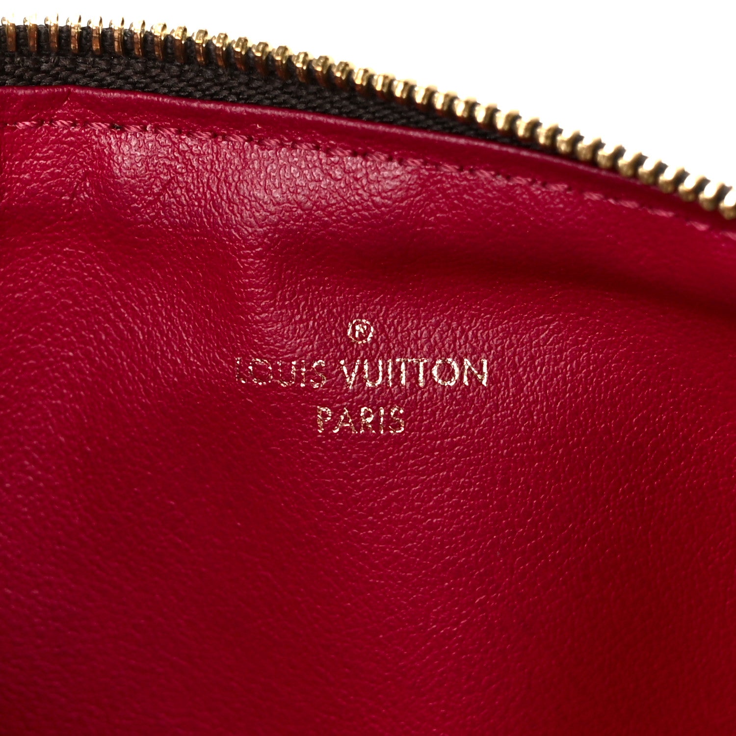 Louis Vuitton Monogram Pochette Felicie Chain Wallet Fuchsia 11 of 15
