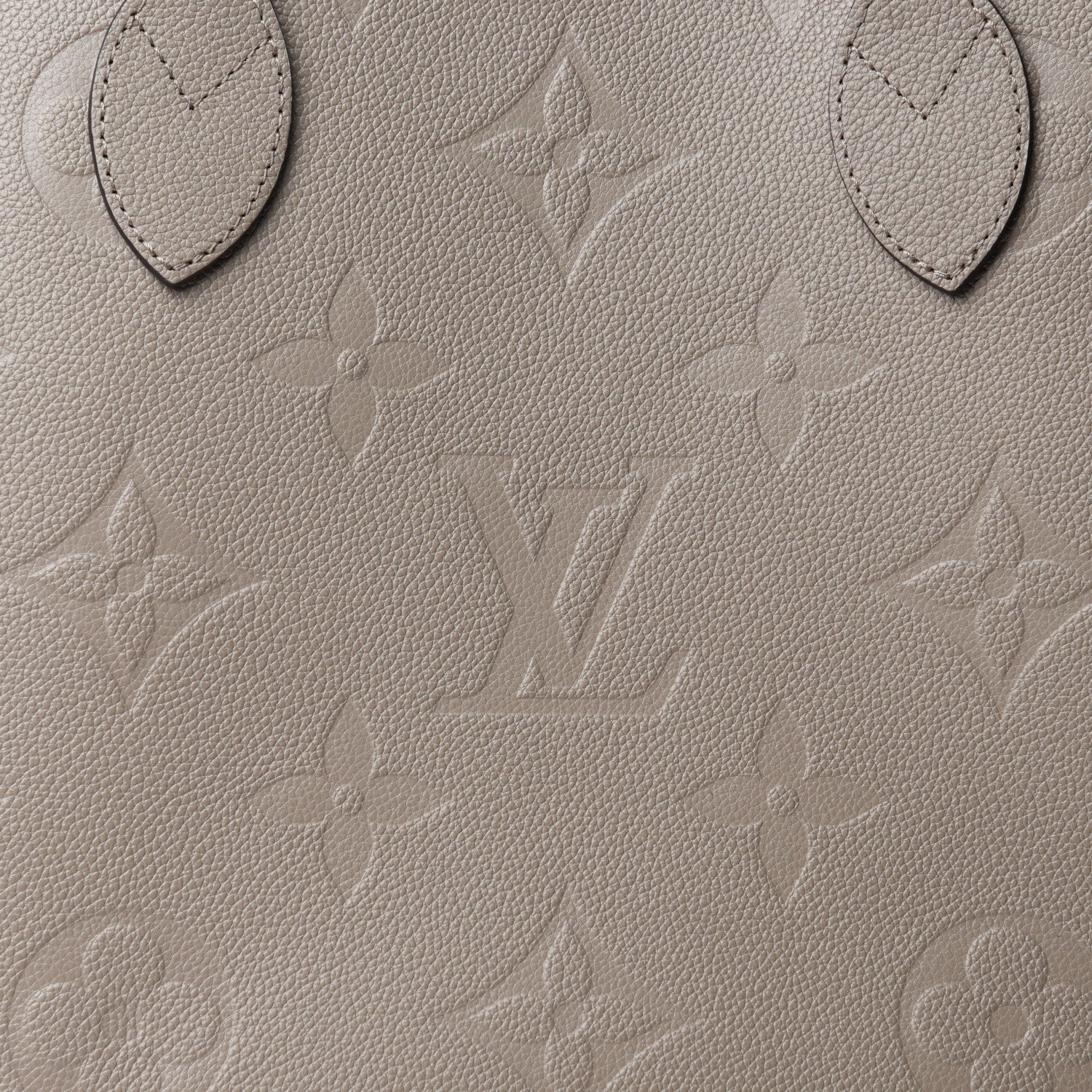 Louis Vuitton Empreinte Monogram Giant Neverfull MM Tourterelle 9 of 10