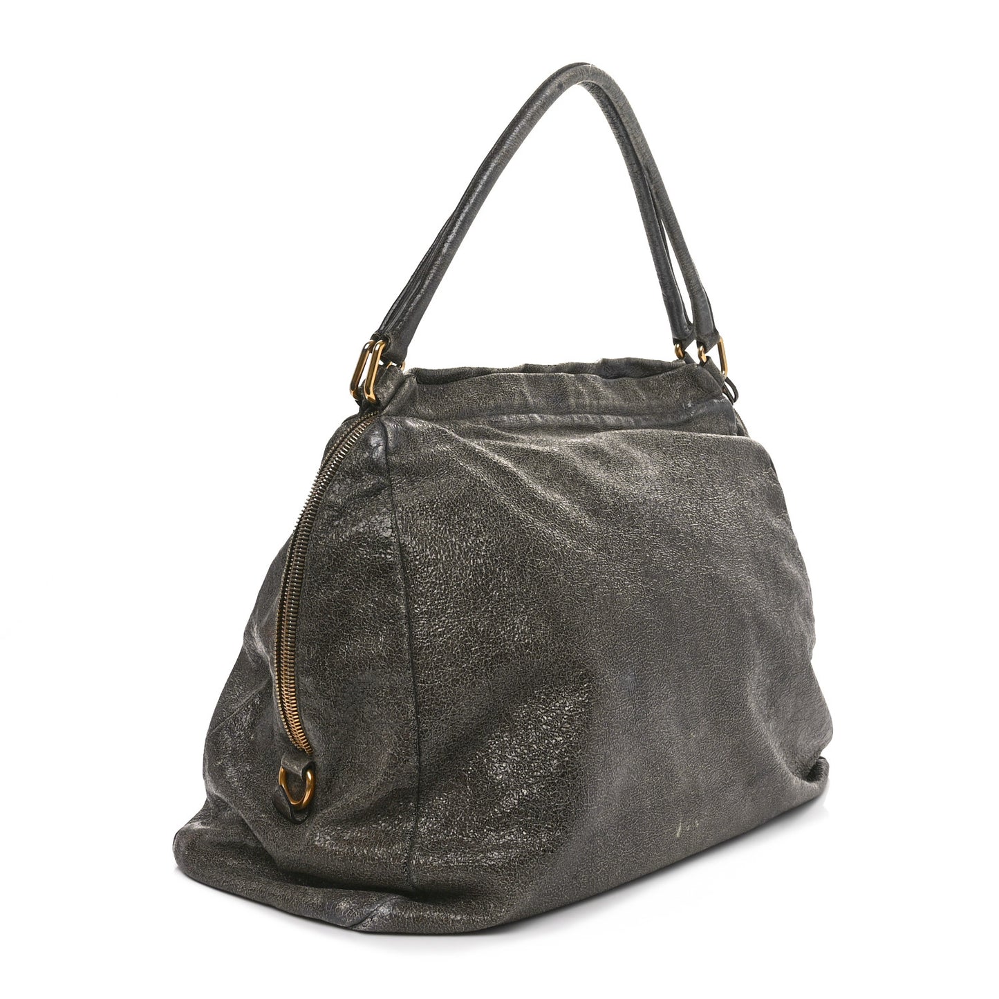 Cervo Lux Shoulder Bag Dark Grey