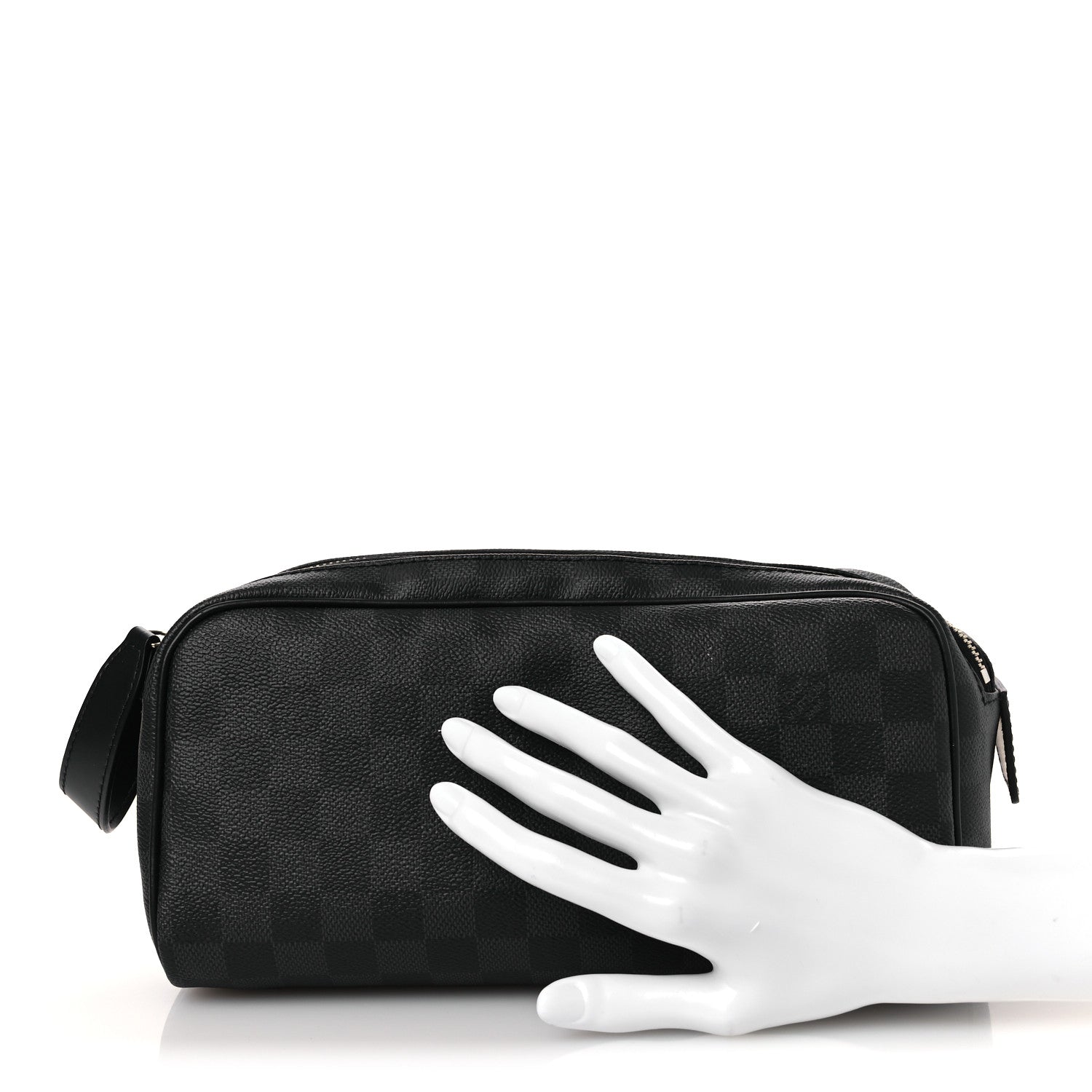 Louis Vuitton Damier Graphite Dopp Kit Toilet Pouch 2 of 11