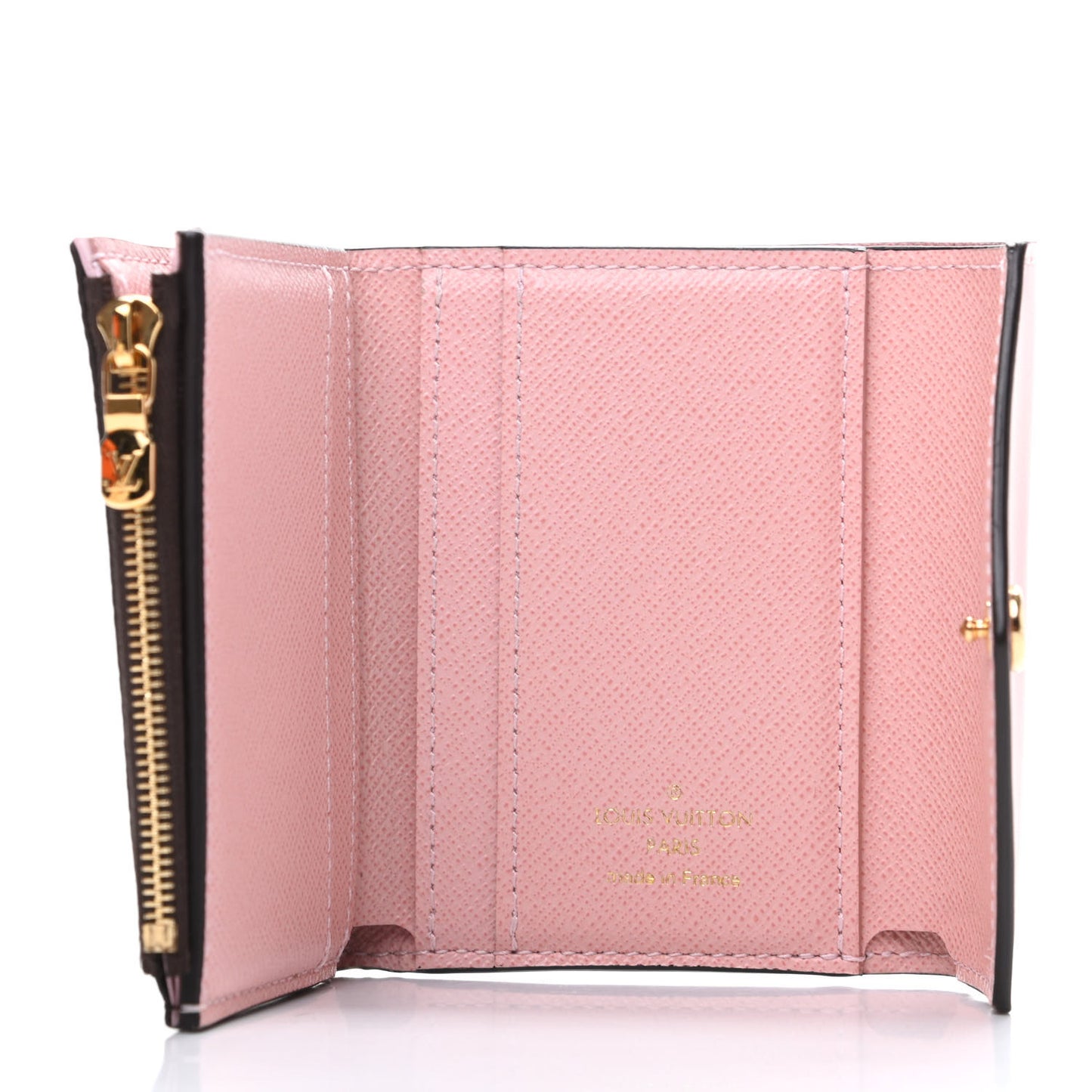 Monogram Zoe Wallet Rose Ballerine