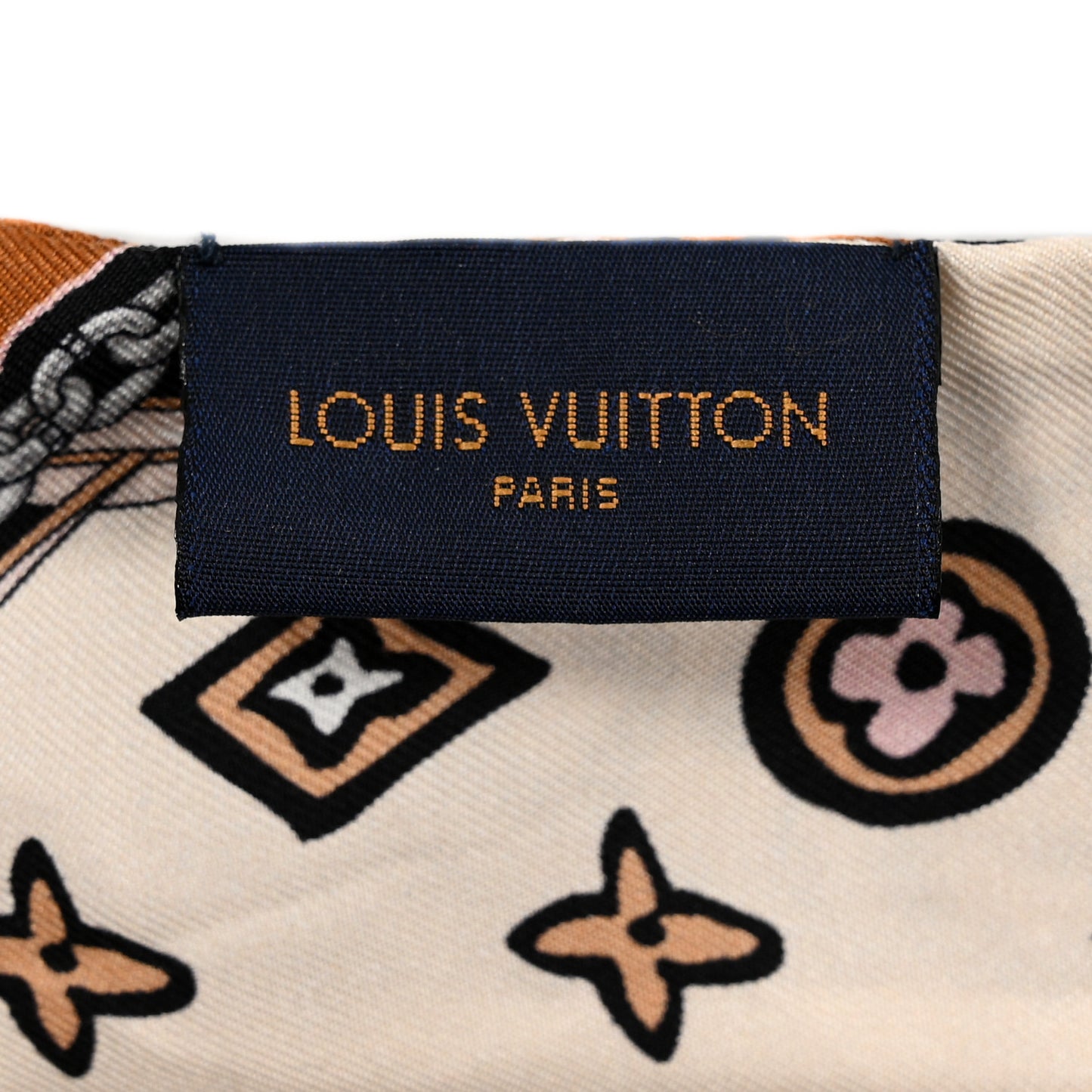 Silk Monogram Wild At Heart BB Bandeau Cream