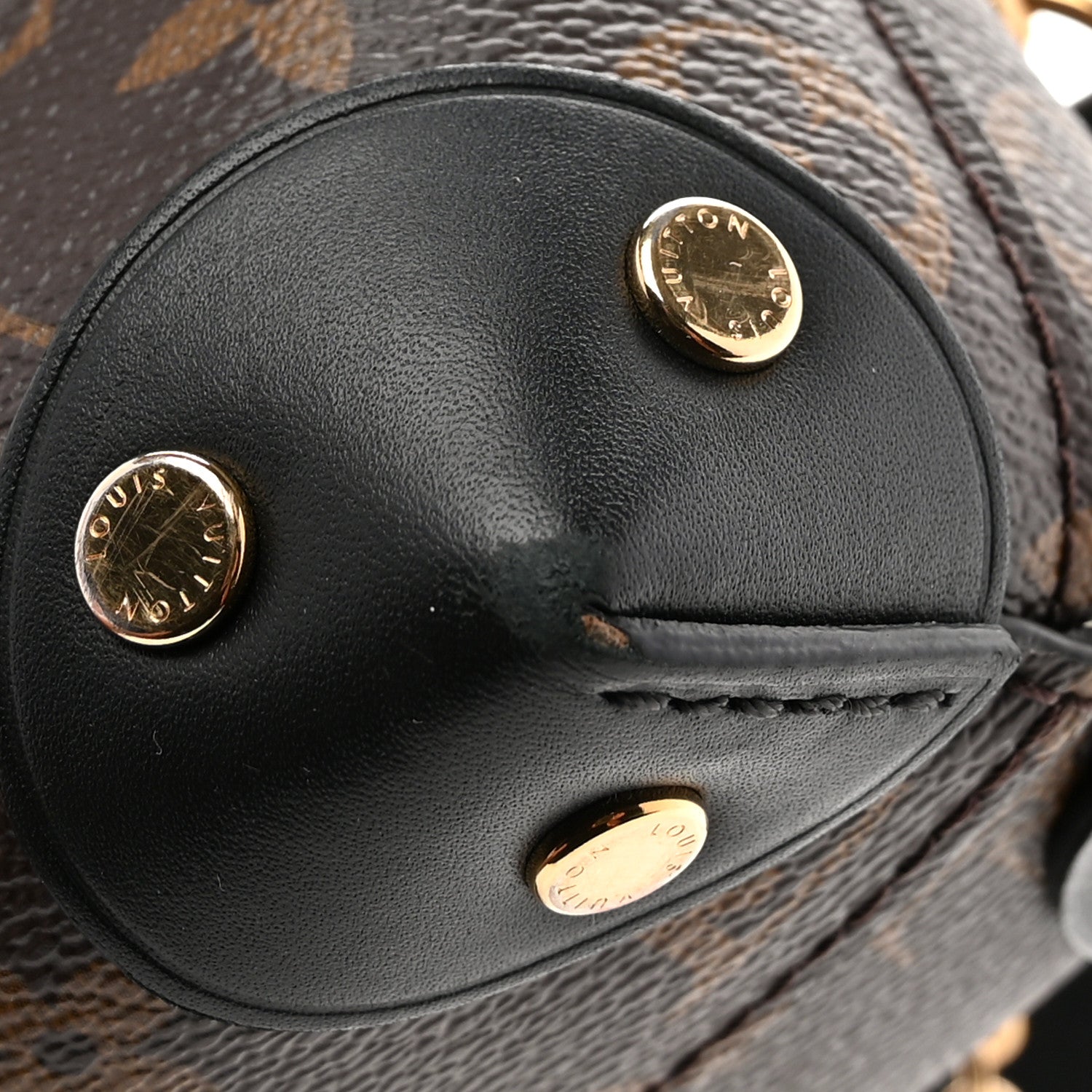 Louis Vuitton Monogram Petite Malle Souple Black 10 of 10