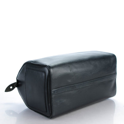 Louis Vuitton Epi Speedy 30 Black 4 of 9
