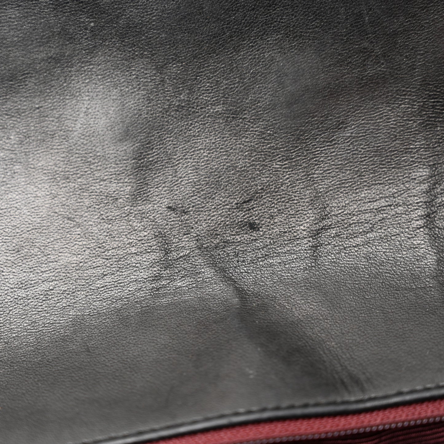 Lambskin Quilted Medium Single Flap Black