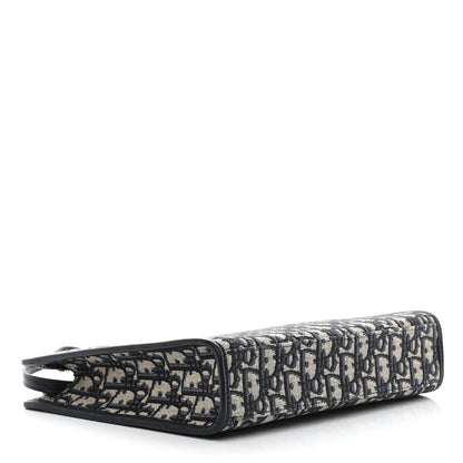 Christian Dior Oblique 30 Montaigne Pouch Blue 4 of 12