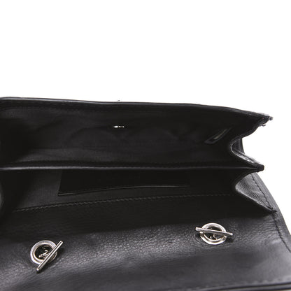 Chanel Calfskin Stitched Clutch Flap Black 5 of 14