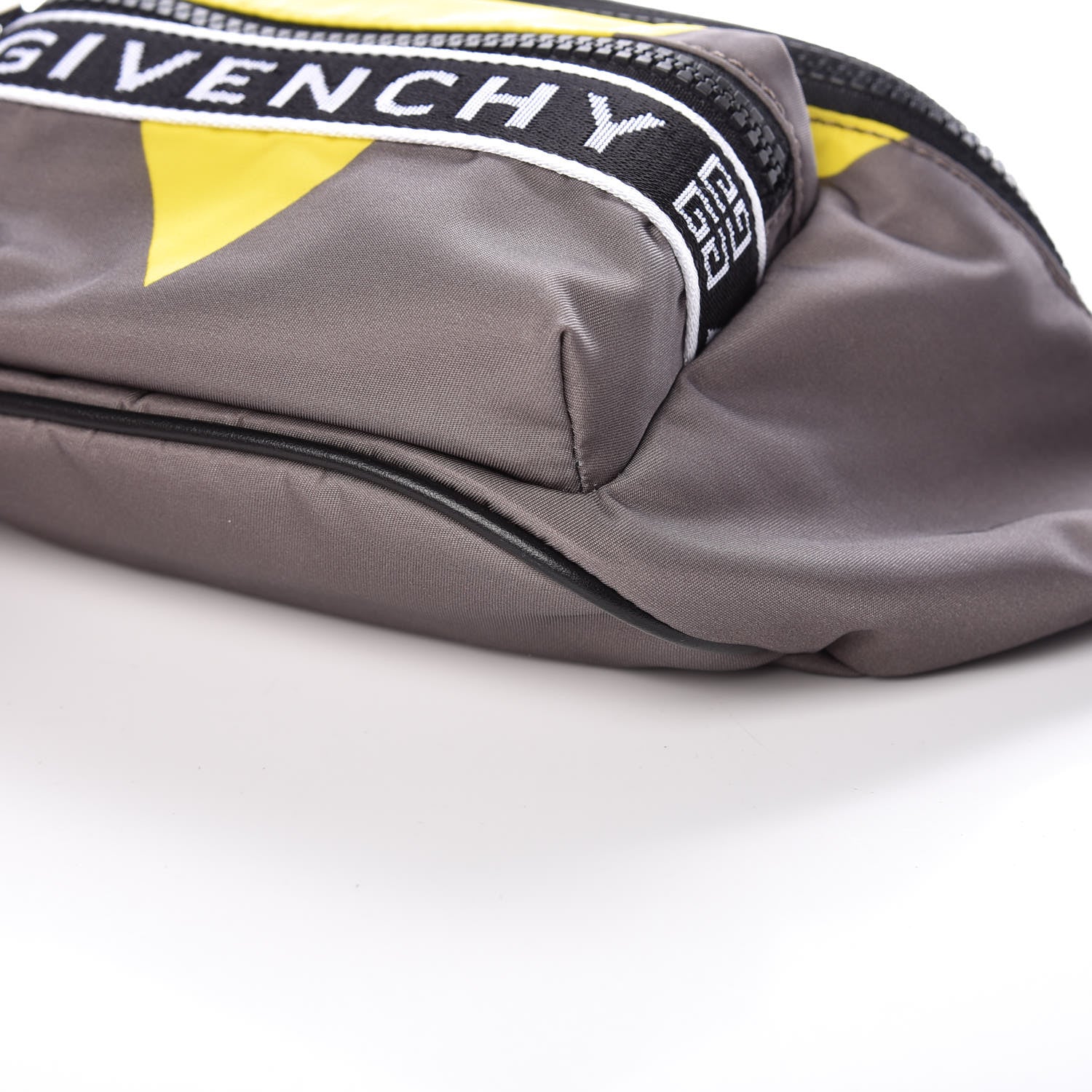 Givenchy Nylon Light 3 Bum Bag Grey Yellow 9 of 9