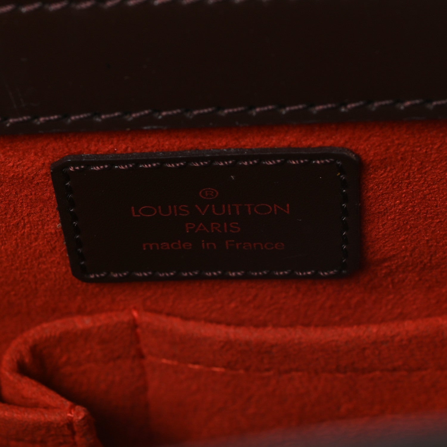 Louis Vuitton Damier Ebene Sarria Seau 6 of 9