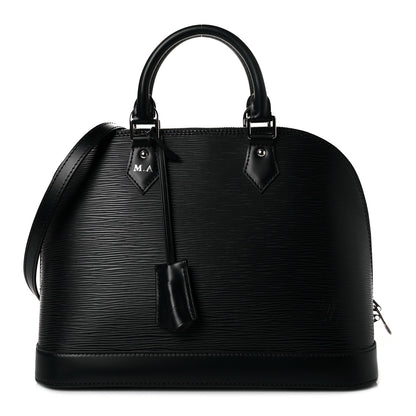 Louis Vuitton Epi Alma PM Black 1 of 8