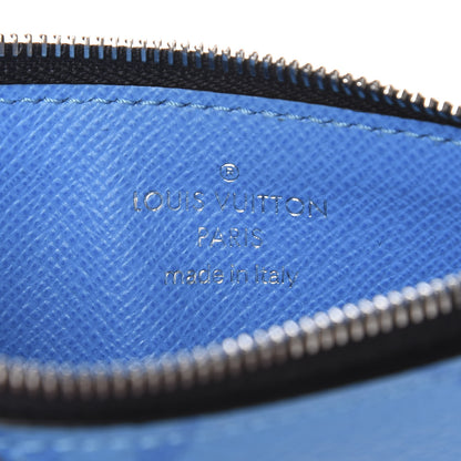Louis Vuitton Taigarama Coin Card Holder Blue Lagoon 6 of 8