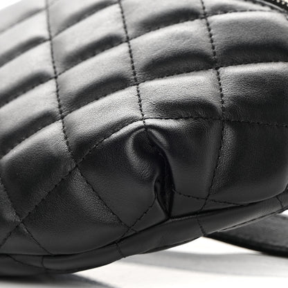 Chanel Lambskin Quilted Waist Belt Bag Black 11 of 11