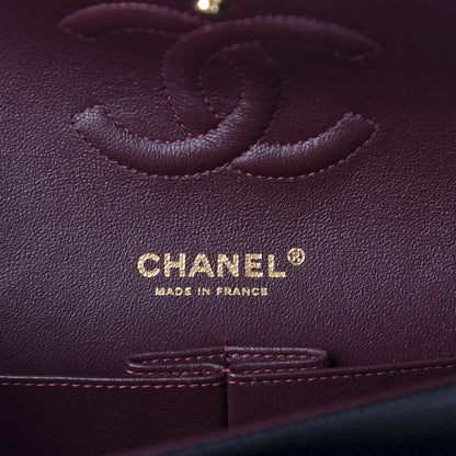 Chanel Caviar Quilted Medium Double Flap Black 8 of 11