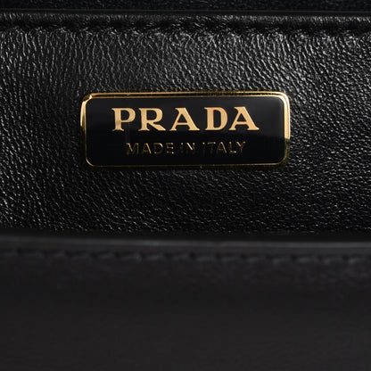 Prada Velvet City Calf Leopard Print Cahier Bag 6 of 7